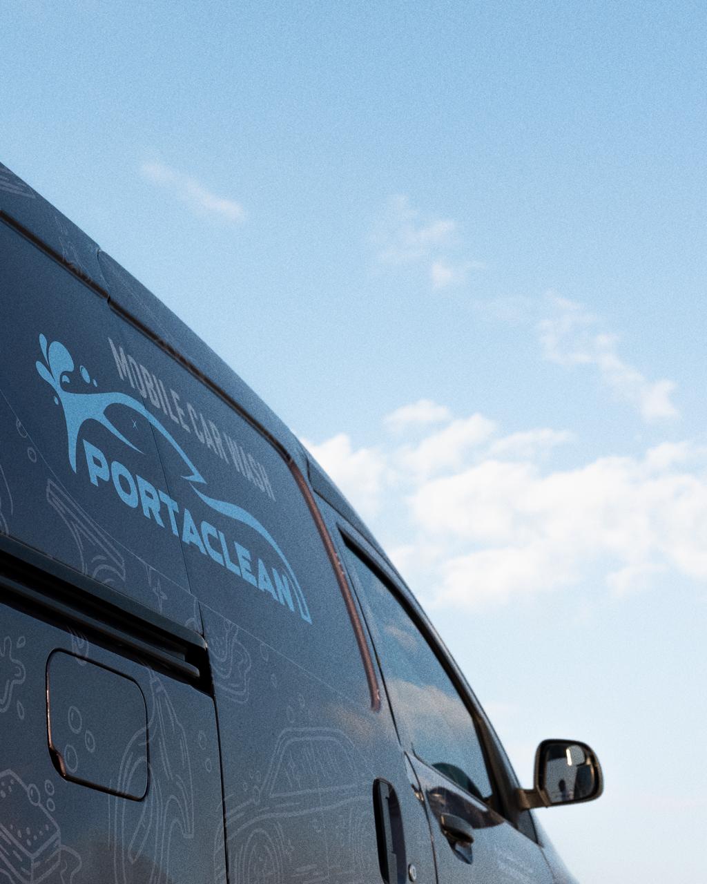 Porta Clean mobile car wash van
